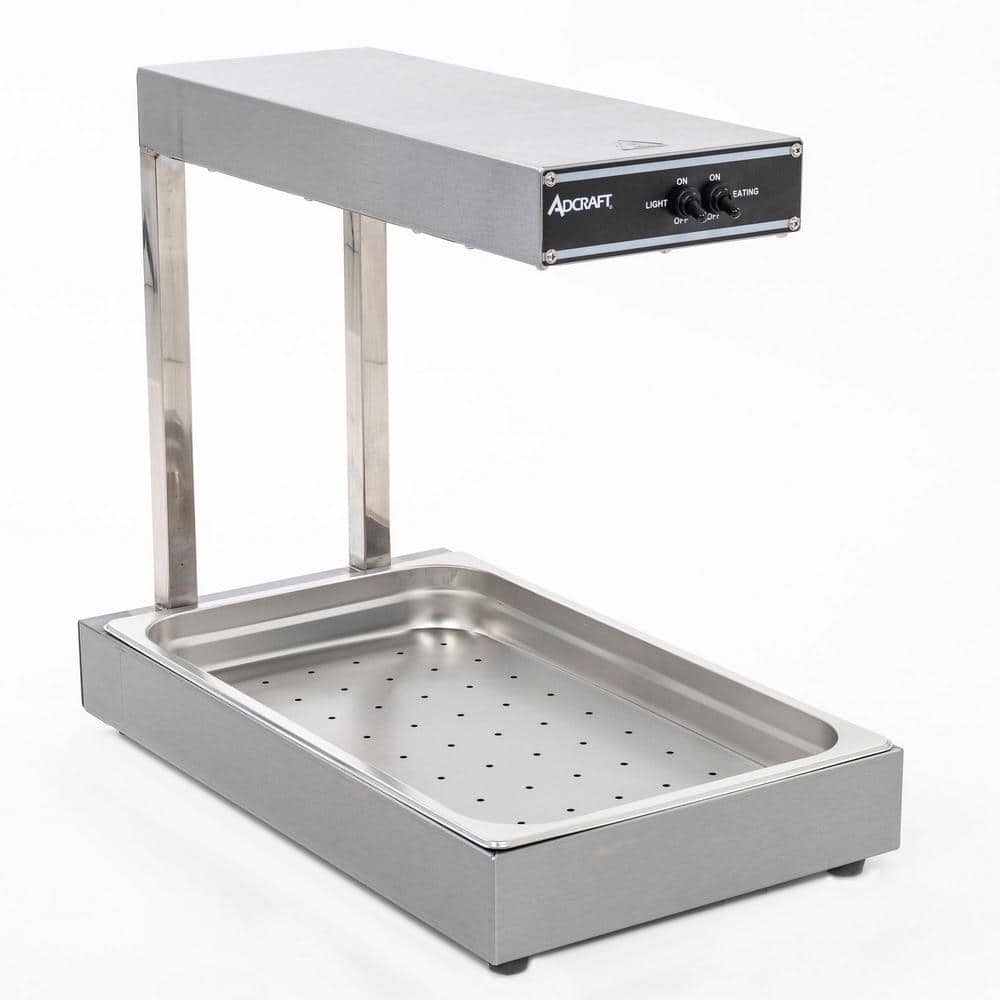 Stainless Steel 4 Liter Commercial Infrared Display Warmer