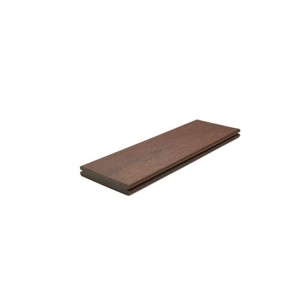 Select 1 in. x 6 in. x 16 ft. Whiskey Barrel Grooved Edge Composite Decking Board price history on PriceWatchPro