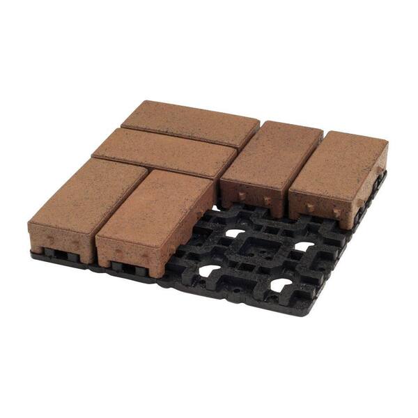 TimberTech 2.5 in. x 16 in. x 16 in. Boardwalk Plastic Paver