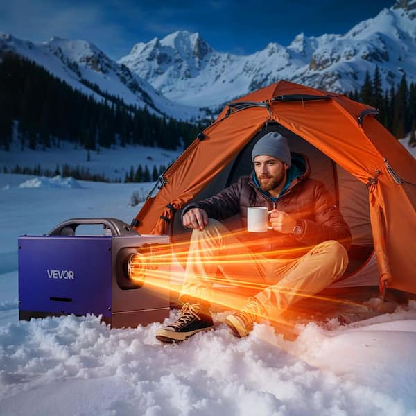 Diesel Heater, 27300 BTU, 8KW, DC 12V/24V, All in 1 Portable Diesel Air Heater with Remote Control, Space Heater