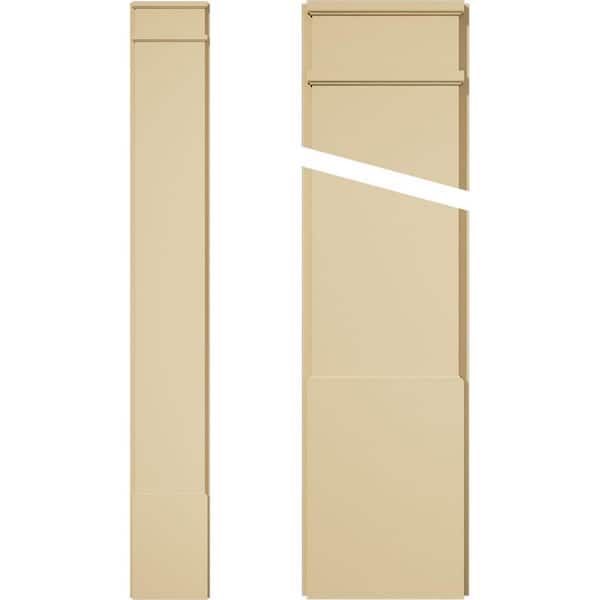 Ekena Millwork 2 in. D x 12 in. W x 90 in. L Primed Polyurethane Pilaster (1- Pack)