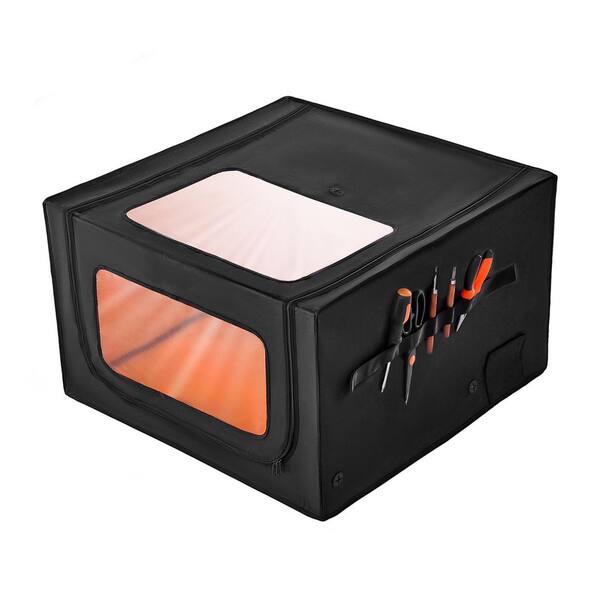 Laser Engraver Enclosure, 31.5x31.5x19.6 in. Dual-Direction Viewing, Flame Retardant and Fireproof Cover, 2025 Upgrade