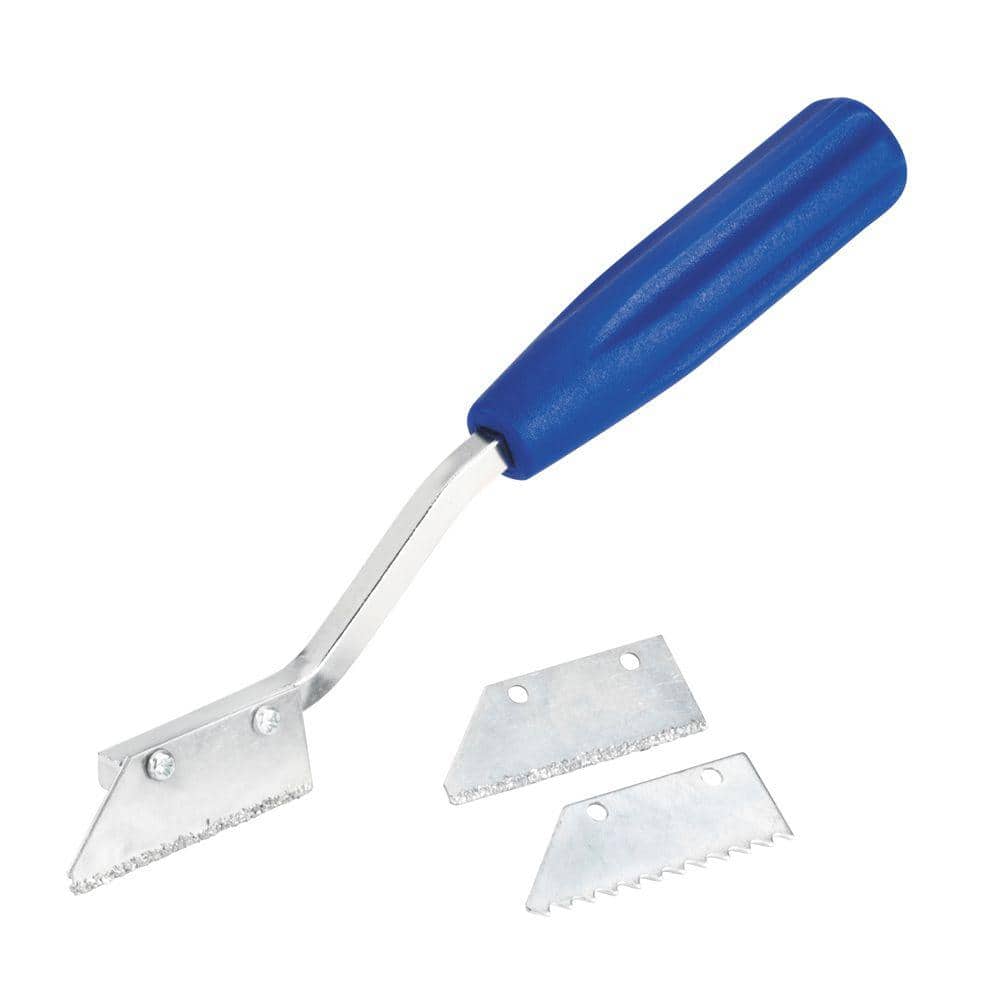 Grout Scraper, Durable 2Set Stainless Steel Tile Grout Cleaner Grout  Removal Tool for Home for Office