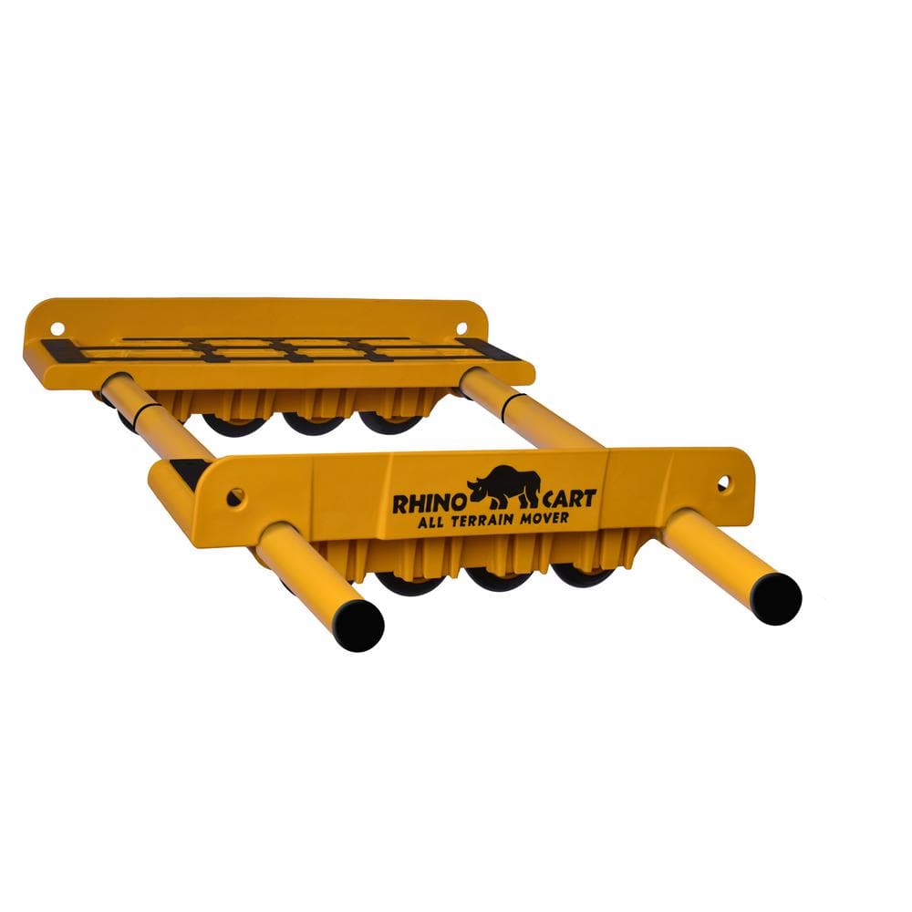 Rhino Cart Yellow All Terrain Moving Dolly with Steel Frame