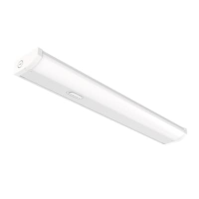 Contractor Select UCES 18 in. Hardwired White Integrated LED Included Under Cabinet Light 716 Lumens 5 CCT Switchable
