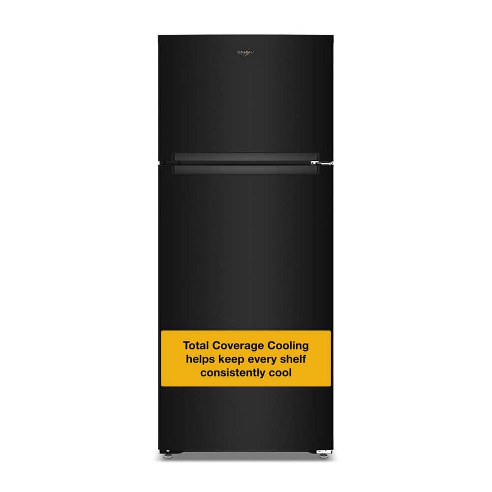 black-whirlpool-top-freezer-