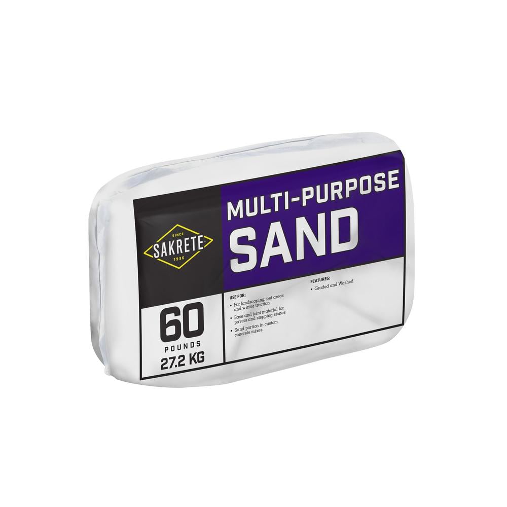 aardolie bijeenkomst Omkleden SAKRETE 60 lb. Multi-Purpose Sand 40100307 - The Home Depot