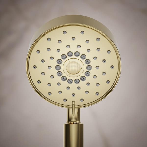 KOHLER Purist 3-Spray Patterns 2.5 GPM 5 in. Wall Mount Handheld