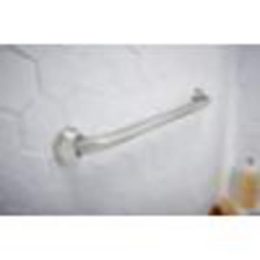24" Stainless Steel Wall Mounted Grab Bar with Concealed Screws