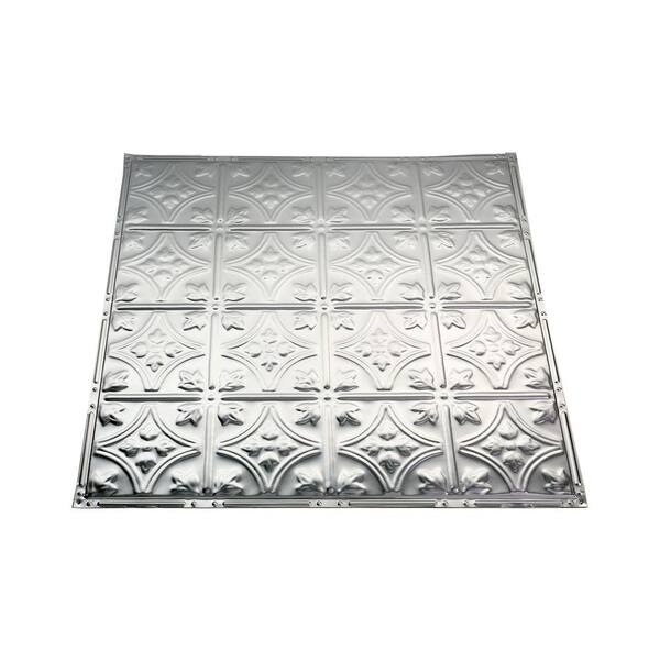 Nailup #135-Tin Ceiling Tiles 5 pcs per box Unfinished 
