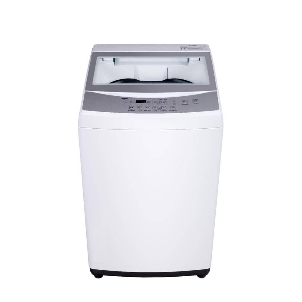 20 in. 3.0 cu. ft. Portable Top Load Washing Machine in White
