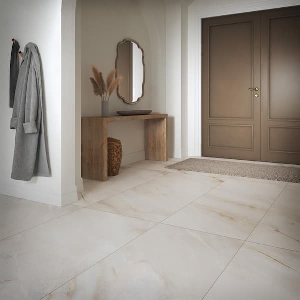 Panavista Quartzite Matte 6 in. x 6 in. Color Body Porcelain Floor and Wall Tile Sample