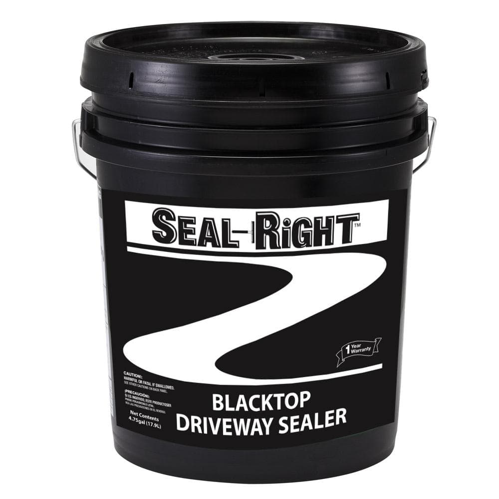 Latexite 4.75 Gal. SealRight Blacktop Driveway Sealer 11510 The Home Depot