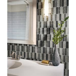 Urban Tapestry Picket 10 in. x 14 in. Recycled Glass Mesh-Mounted Mosaic Tile (14.55 sq. ft./Case)