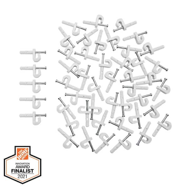 Everbilt Back Wall Clips - Contractor-Package of 48