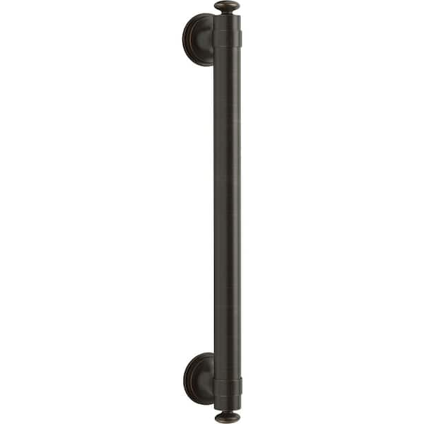 KOHLER Carmichael 16 in. Grab Bar in Oil-Rubbed Bronze