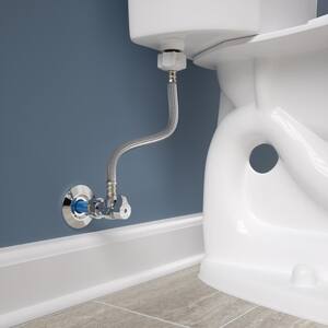 Click Seal 1/2 in. x 7/8 in. x 12 in. Push-to-Connect Angle Stop Toilet Connector