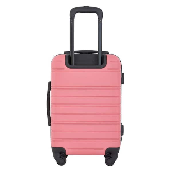 Kensie 20 in. Flowering Ginger Rolling Hard Case Carry-on with