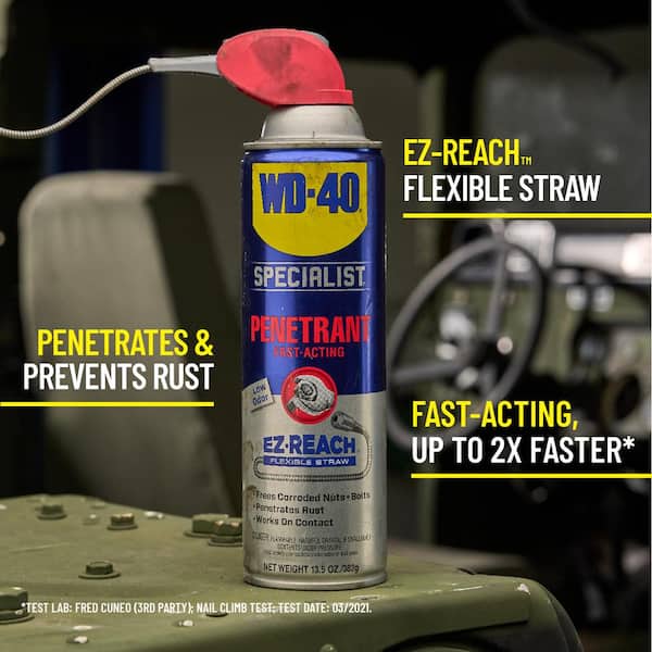 13.5 oz. Penetrant with EZ Reach, Fast Acting Formula with Flexible Straw Spray (2-Pack)