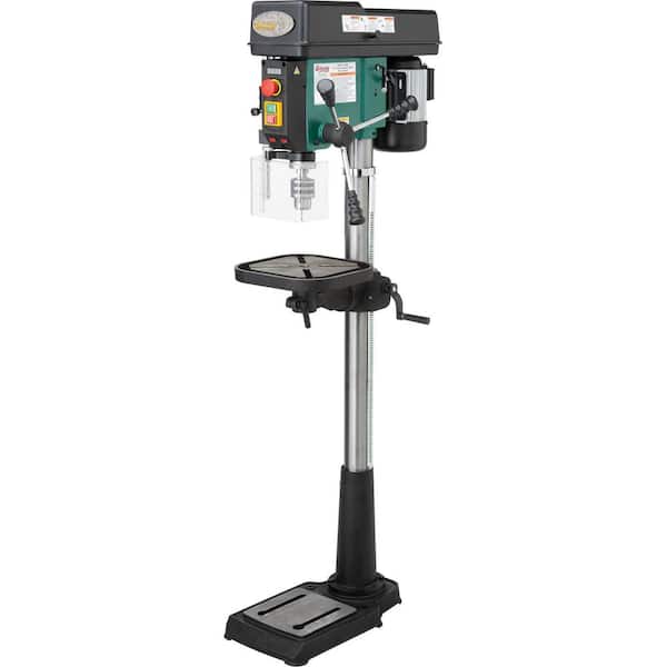 Grizzly Industrial 15 in. Floor Variable Speed Drill Press with 5/8 in. Chuck