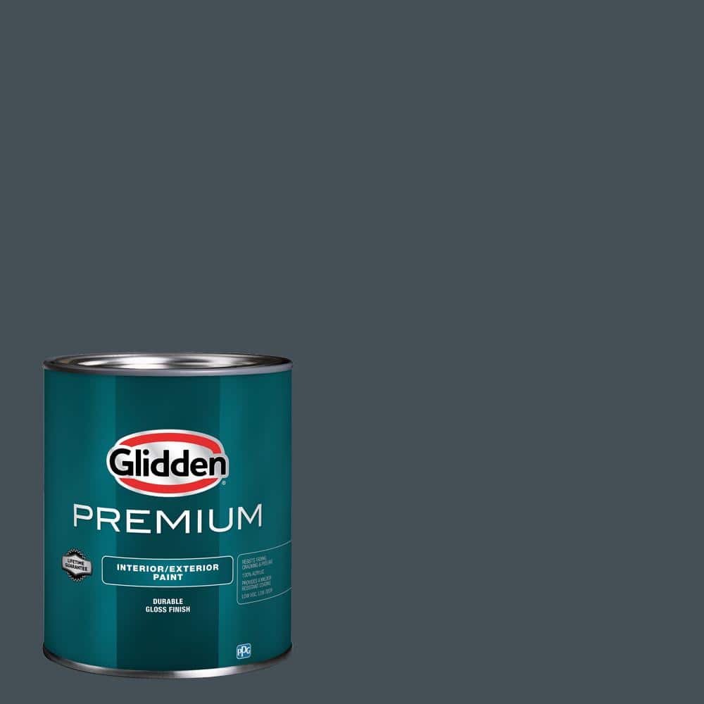Glidden Premium 1 qt. High Salute PPG1039-7 High Gloss Interior ...