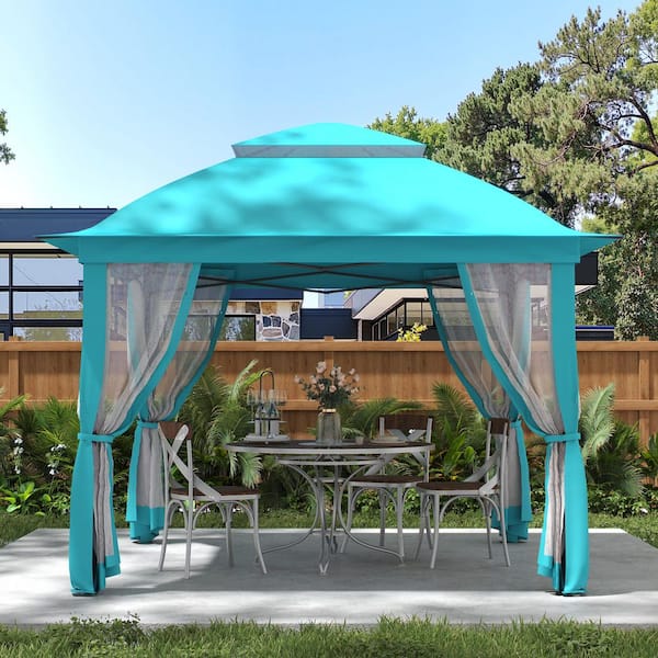 Yardsight 11 ft. x 11 ft. Outdoor Pop Up Canopy Tent with Mosquito
