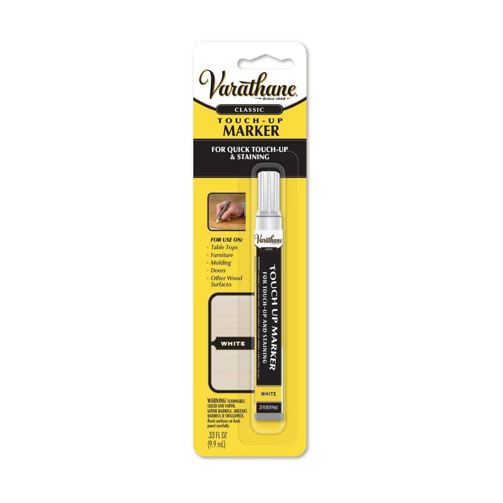 Varathane 0.33 oz. White Wood Stain Furniture & Floor Touch-Up Marker (8-Pack)