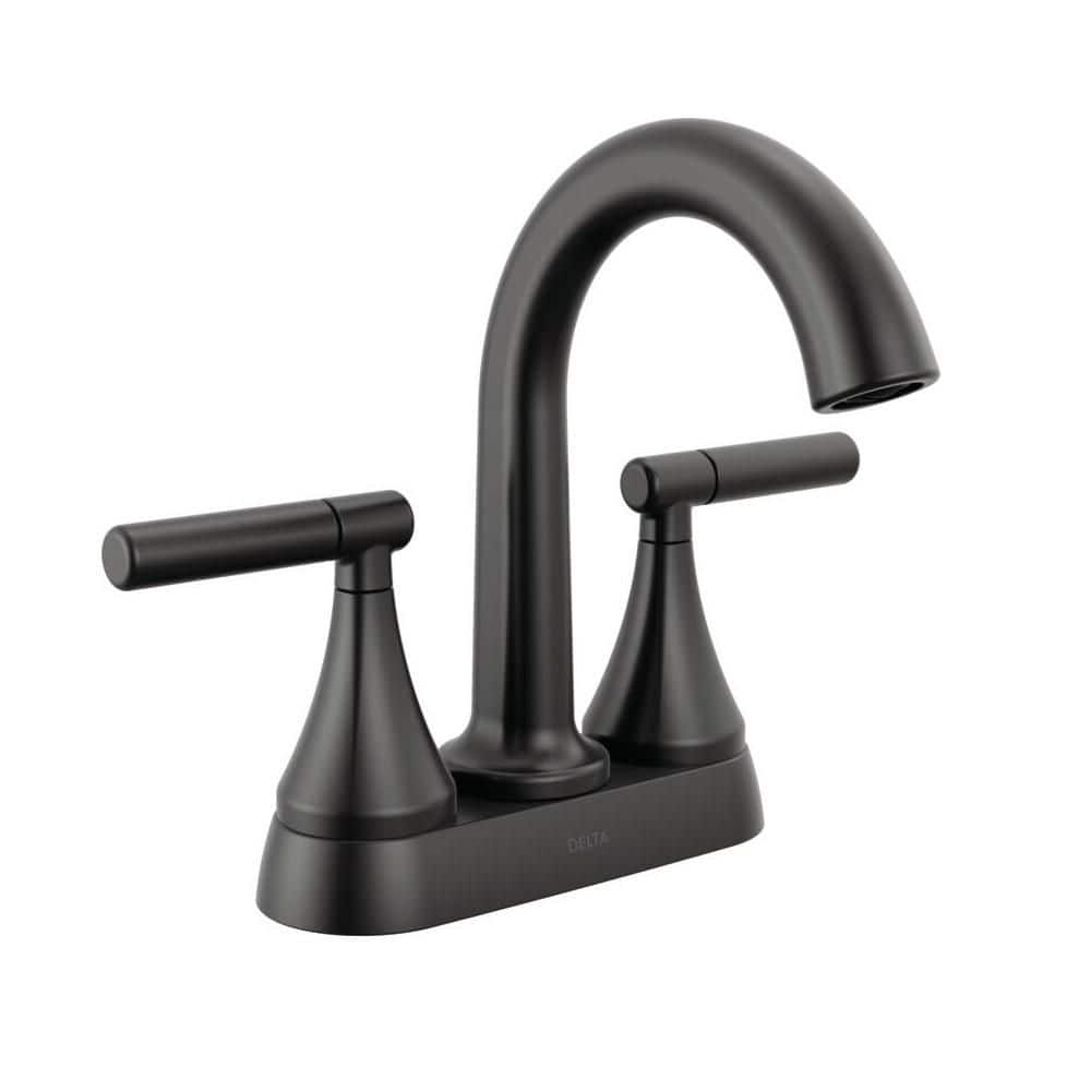 Feb☻ Delta Foundations Design Series Modern 4 in. Centerset Double
