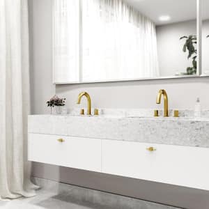 Hart Two Handle Bathroom Faucet in Matte Brushed Gold