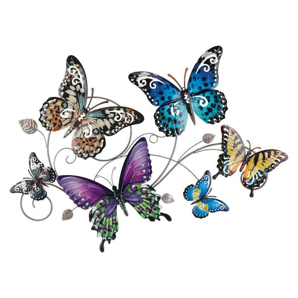 Regal Art & Gift Luster Butterfly Collage Wall Decor - LG