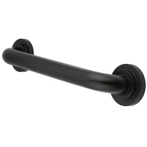 Manhattan 16 in. x 1-1/4 in. Grab Bar in Oil Rubbed Bronze