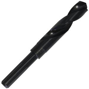 19/64 in. High Speed Steel Black Oxide Reduced Shank Drill Bit with 1/4 in. Shank
