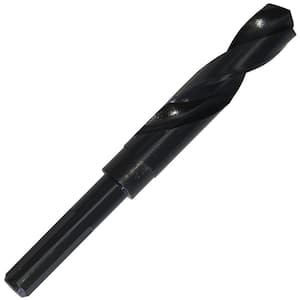 29/64 in. High Speed Steel Black Oxide Reduced Shank Drill Bit with 1/4 in. Shank