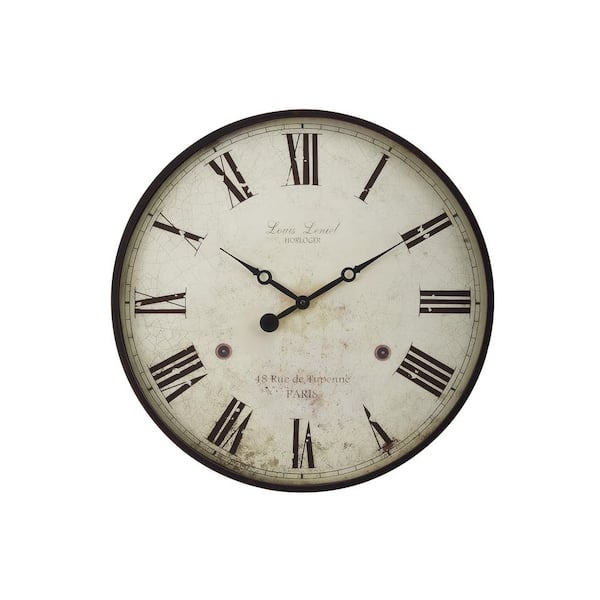 【ほぼ新品】アクメファニチャー UTILITY CLOCK Infinity Instruments Craftsman 18 in. W x 18 in. L Round
