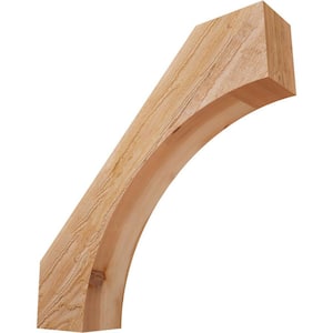 6''W x 30''D x 30''H Westlake Rough Sawn Knee Brace, Western Red Cedar