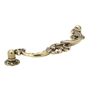 4 1/4 in. (108 mm) Burnished Brass Traditional Cabinet Ring Pull