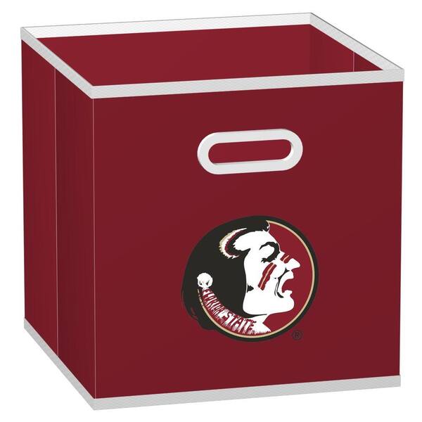 MyOwnersBox College Storeits Florida State University 10-1/2 in. x 11 in. Red Fabric Storage Drawer