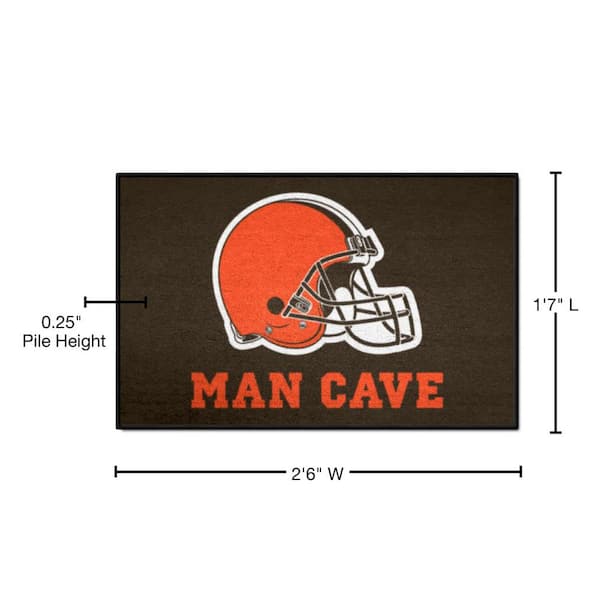 Fanmats Cleveland Browns 3 ft. x 5 ft. Vintage Area Rug