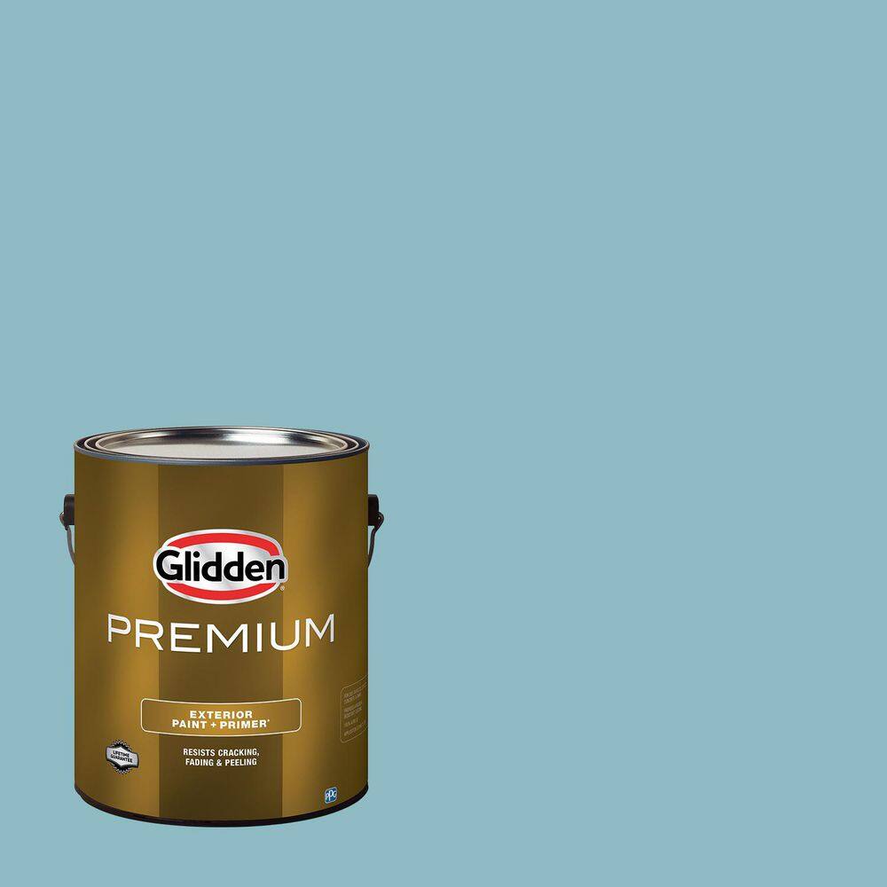 1 gal. PPG1150-4 Kingston Aqua Flat Exterior Latex Paint price history on PriceWatchPro