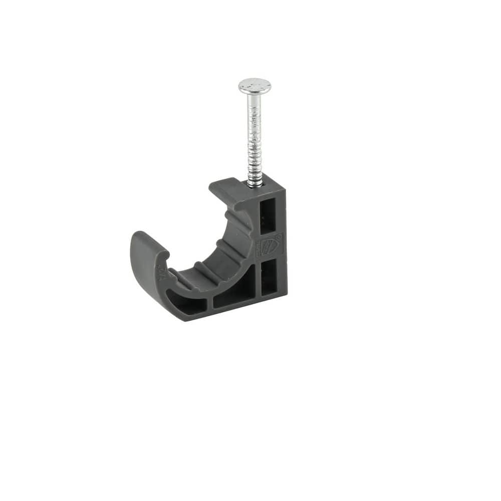 1/2 in. Plastic Half Clamp with Nail-10 Pack price history on PriceWatchPro