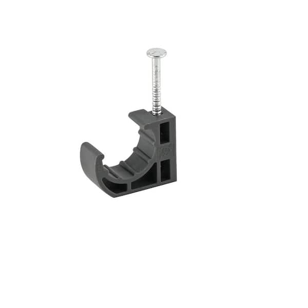 1/2 IN. HALF CLAMP W/NAIL-10 PACK