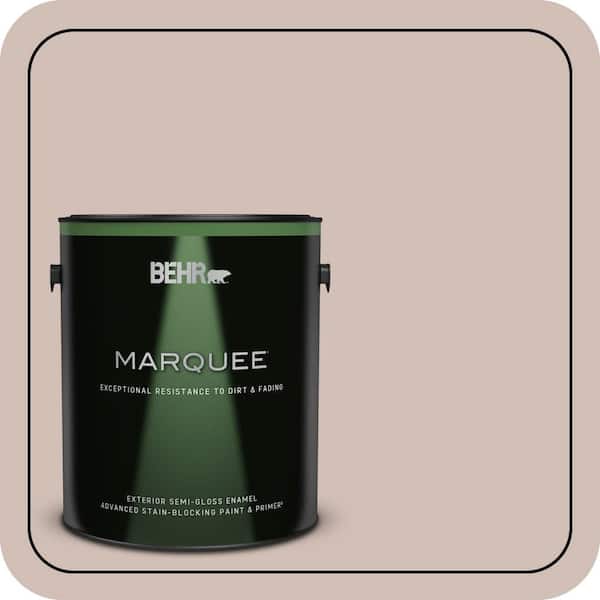 BEHR MARQUEE 1 gal. #ECC-28-1 Summer Bloom Semi-Gloss Enamel Exterior Paint & Primer