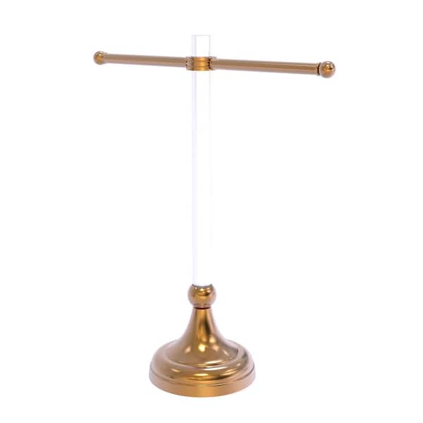Allied Brass Brushed Bronze Freestanding Towel Rack Allied Brass Brushed Bronze Freestanding Towel Rack