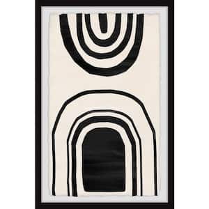 "Tunnel of Uncertainty" by Marmont Hill Framed Abstract Art Print 30 in. x 20 in.
