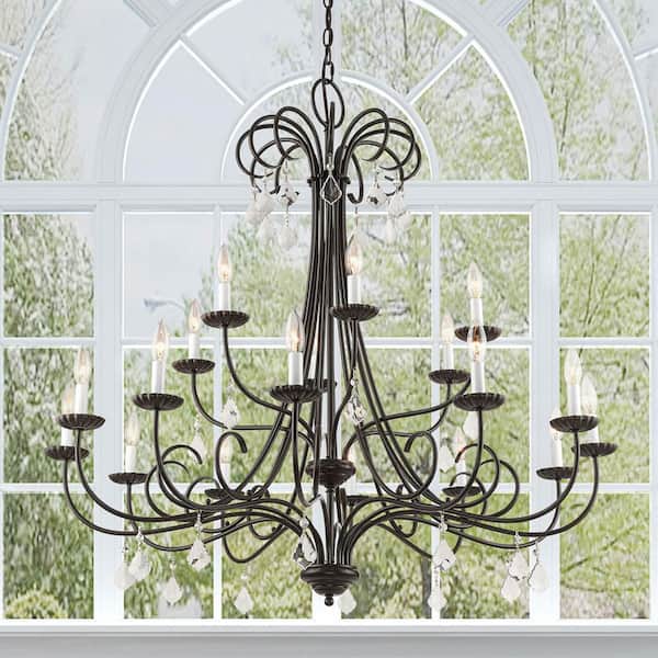 AVIANCE LIGHTING Shirlington 18-Light English Bronze Foyer