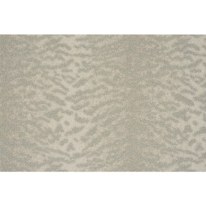 Fearless Morning Mist Custom Area Rug with Pad