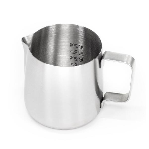 Stainless Steel Milk Frother Pitcher Milk Foam Vessel Measuring Cups Coffe  Appliance