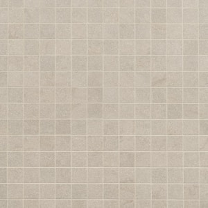 Dominion Linen Beige 11.81 in. x 11.81 in. Matte Porcelain Floor and Wall Mosaic Tile (0.97 sq. ft./Each)