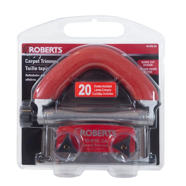 ROBERTS Conventional Carpet Trimmer with 20 Heavy Duty Slotted