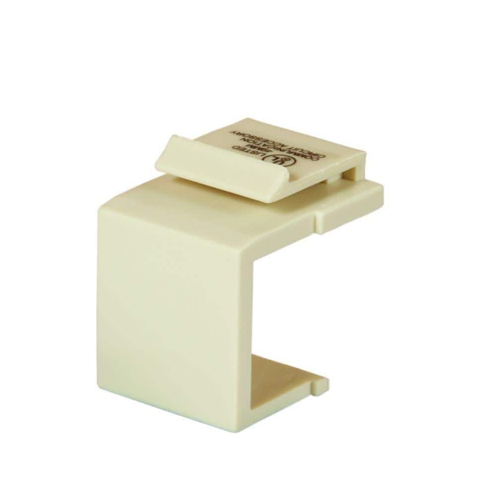Snap-In Blank Insert - Light Almond (6-Pack)